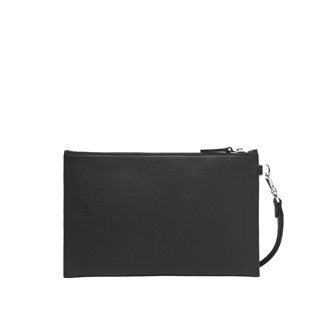 Grained leather pouch 2